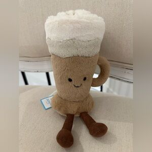 NWT Jellycat Amuseables Latte Authentic